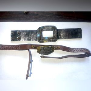 Leather bracelets